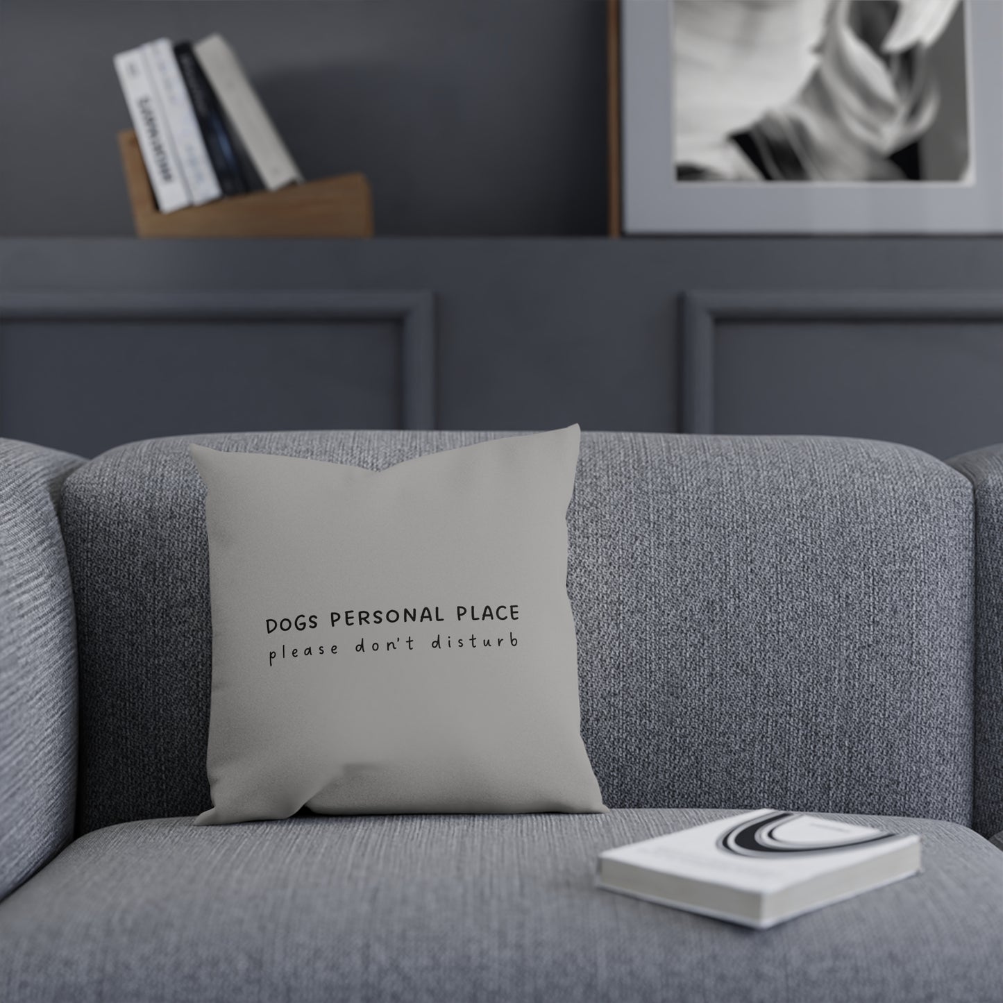 Cozy Cushion “Dog’s Personal Space”