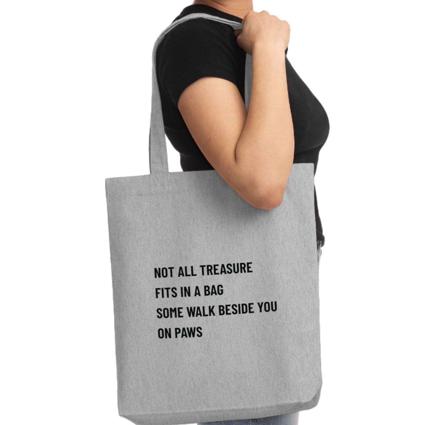 Carry Tote „Not All Treasure“