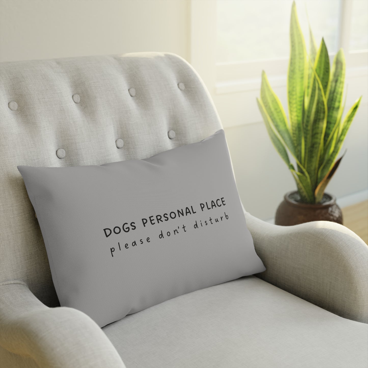 Cozy Cushion “Dog’s Personal Space”