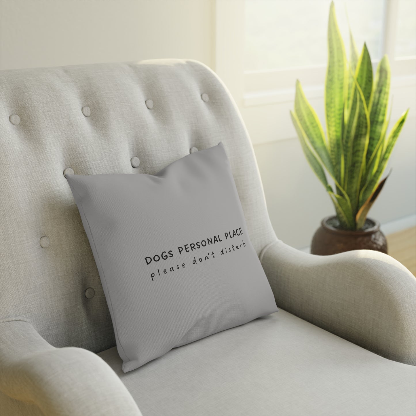 Cozy Cushion “Dog’s Personal Space”