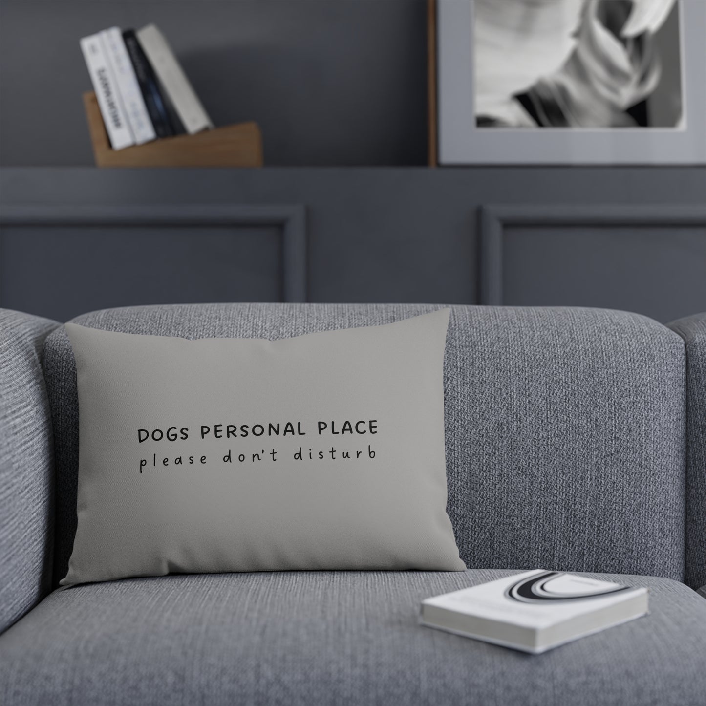 Cozy Cushion “Dog’s Personal Space”