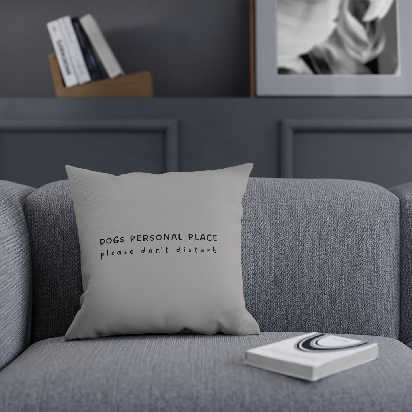 Cozy Cushion “Dog’s Personal Space”