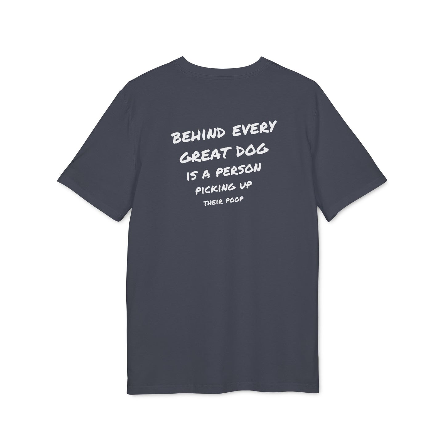 Daily Tee "Behind every great dog" / 4 Farben