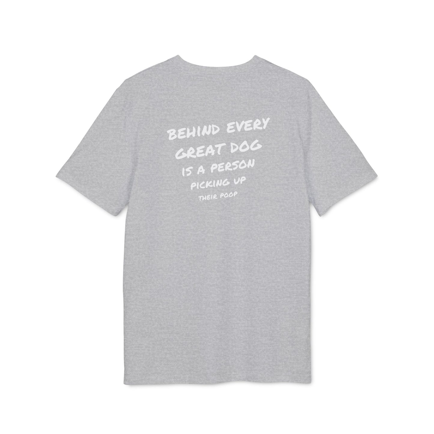 Daily Tee "Behind every great dog" / 4 Farben