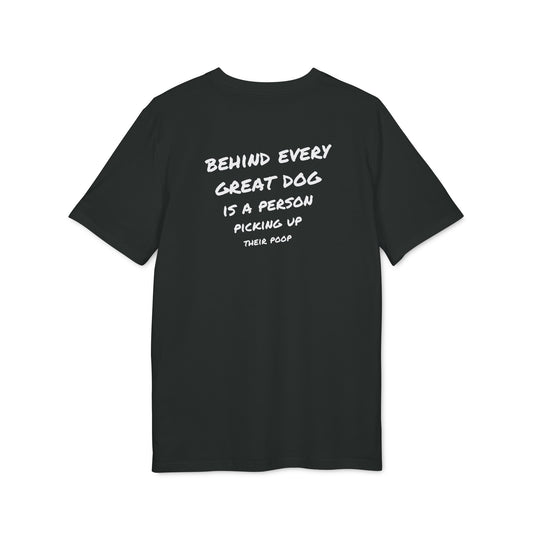 Daily Tee "Behind every great dog" / 4 Farben